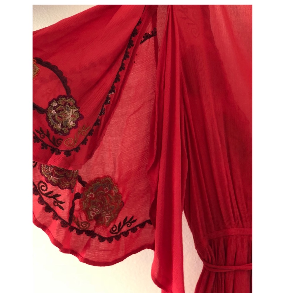 Freepeople Cora Dress in Red NEW W/ TAG - Picture 6 of 7